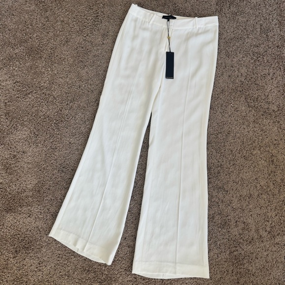 NWT Kobi Halperin Melina Pants Ivory Size 8 - Picture 2 of 16